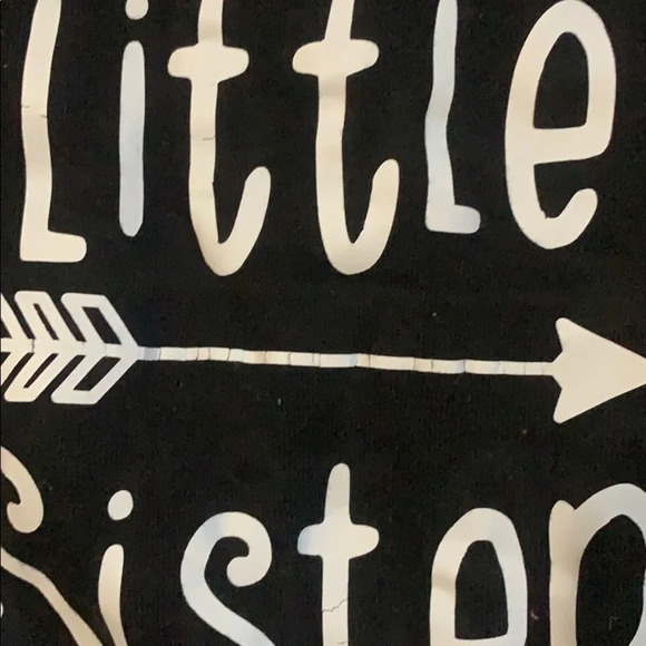 NWOT Little Sister Onesie size 0-3 months - Picture 3 of 3